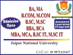 Jaipur National University [JNU]: Distance Admissions Course