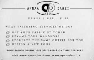 Online Tailor in Delhi | Apnaa Darzi