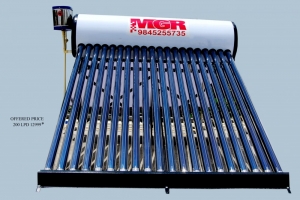 M G R solar water heater in Bangalore