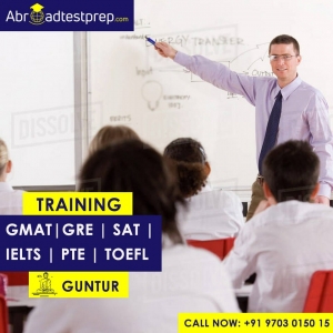GRE, GMAT, PTE, SAT, IELTS, and TOEFL Training at Guntur