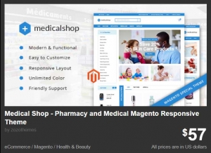 Medical Shop Pharmacy and Medical Magento Responsive Theme