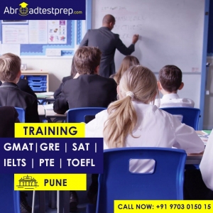 GRE, GMAT, PTE, SAT, IELTS, and TOEFL Training at Pune 