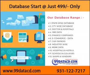 Buy Bulk Database 2021 with Mobile Number & Email id