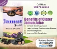 Jamun Juice improves health of the skin, eyes, heart & stren