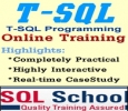 MICRSOFT SQL SERVER ONLINE TRAINING @ SQL SCHOOL  