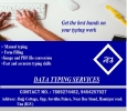  Accurate Typing Services Online and offline.