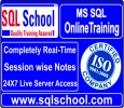 EXCELLENT PROJECT ORIENTED Online REALTIME TRAINING ON SQL S