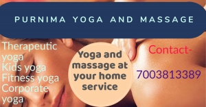Purnima yoga and massage