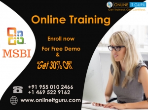 Get a Free Demo On Msbi Online Training By Real-Time E