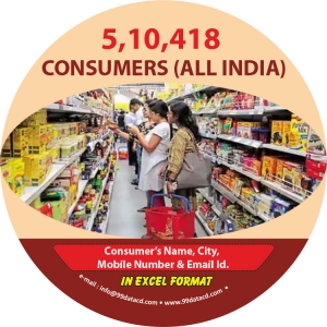 Indian Consumer (B2C) Email id & Mobile Number Database & Di