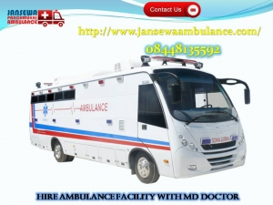 Book Top Class Ground Ambulance Service in Bokaro
