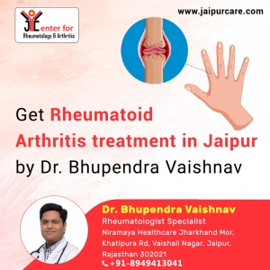 Get rheumatoid arthritis treatment in Jaipur by Dr Bhupendra