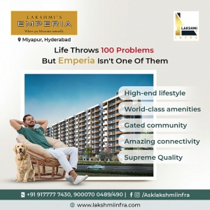 Luxury 2,3BHK Flats in Hyderabad | Villas in Prime Location 