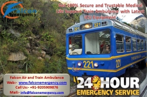 Falcon Train Ambulance in Ranchi – Available 365 Days 