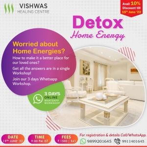 Detox Home Energy & Protection Workshop