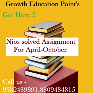12th class nios solved assignment 2018-19 (31st july )