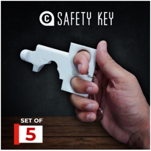 C-Safety Smart Key: Hands Free Door Opener, Safety Key Chain