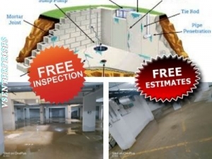 Basement Waterproofing Treatment Services