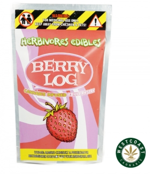 Herbivore Edibles Berry Log  $25.00