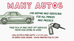 Car Service, Repairs And Oil Service Full Services Call/0118