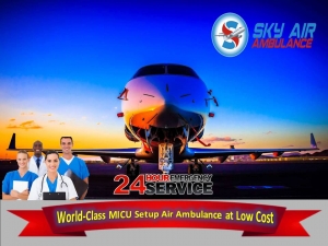 Take Sky Air Ambulance in Patna with Highly Expert Doctor