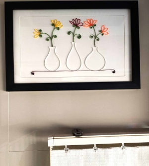 Unique Flower-Port frame for gift to someone special on any 