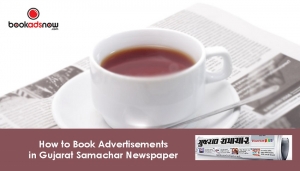 Book Gujarat Samachar Advertisement at Lowest Rates