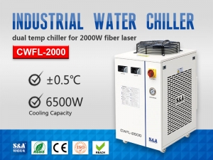 Refrigeration Compressor Water Chiller for 2KW Fiber Laser