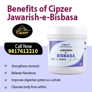 Jawarish-E-Bisbasa is used in flatulence in the stomach, ind