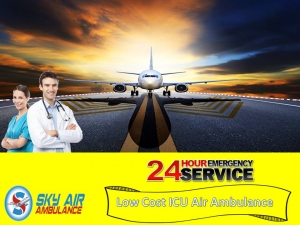 Select Elegant Charter Air Ambulance Service in Varanasi 