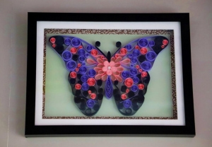 Wedding gifts for home decor Abstract Butterfly art work Aad