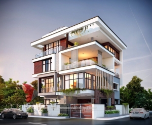 Remarkable 3D Bungalow Elevation Designing From One Of The T