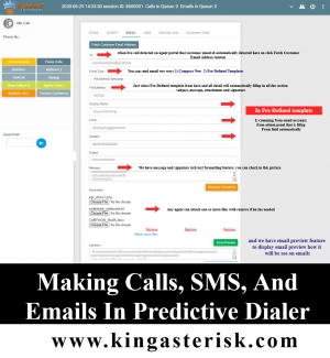 Vicidial with SuiteCRM Integration | SMS & EMAIL Functionali