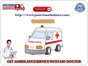 Choose Highly Advanced ICU Facility in Road Ambulance from G