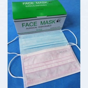 CORONA VIRUS Face Masks, 3 Ply Surgical Face Masks 3Ply Disp