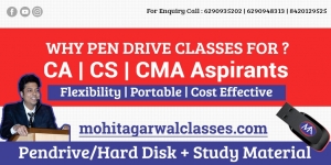 CA Pendrive Classes | Mohit Agarwal Classes