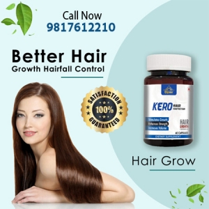 Kero Hair Protector Capsules are beneficial in reducing hair