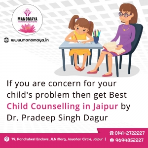 Dr Pradeep Singh provides child counselling in Jaipur.