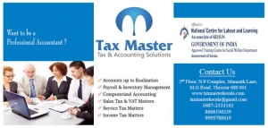 Sales tax practitioner course in Thrissur, Kerala - TAX MAST