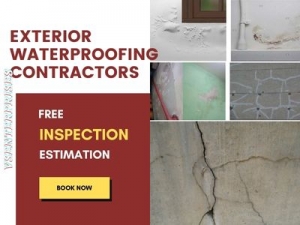 Exterior wall waterproofing services in Yelahanka