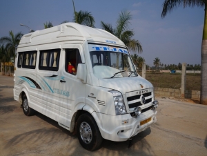 10 Seater AC or Non AC Tempo Traveller Rent 