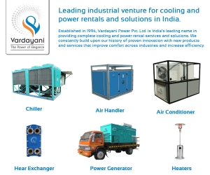 Industrial Chiller Rentals & Solutions | Vardayani Power