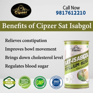 Sat Isabgol is an effective way to cleanse your colon & help