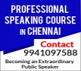 Professional speaking course
