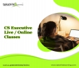Cs Executive Live Online Classes and study material