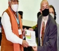 Japanese corporate honcho gifts his authored book to Haryana