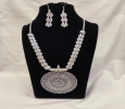 Buy Oxidized German Silver Necklace Set Online for Women